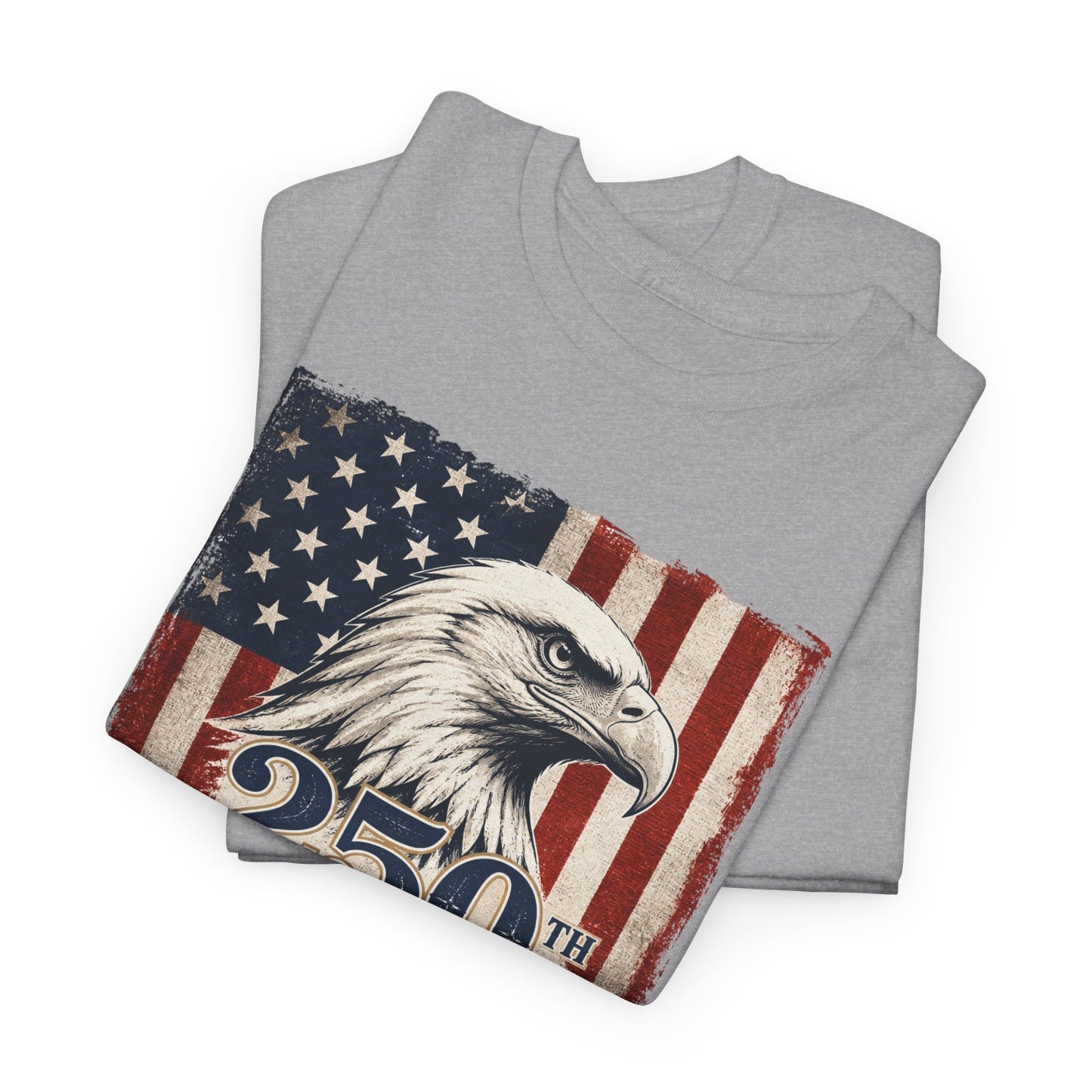 250th Anniversary Eagle American Flag T-Shirt