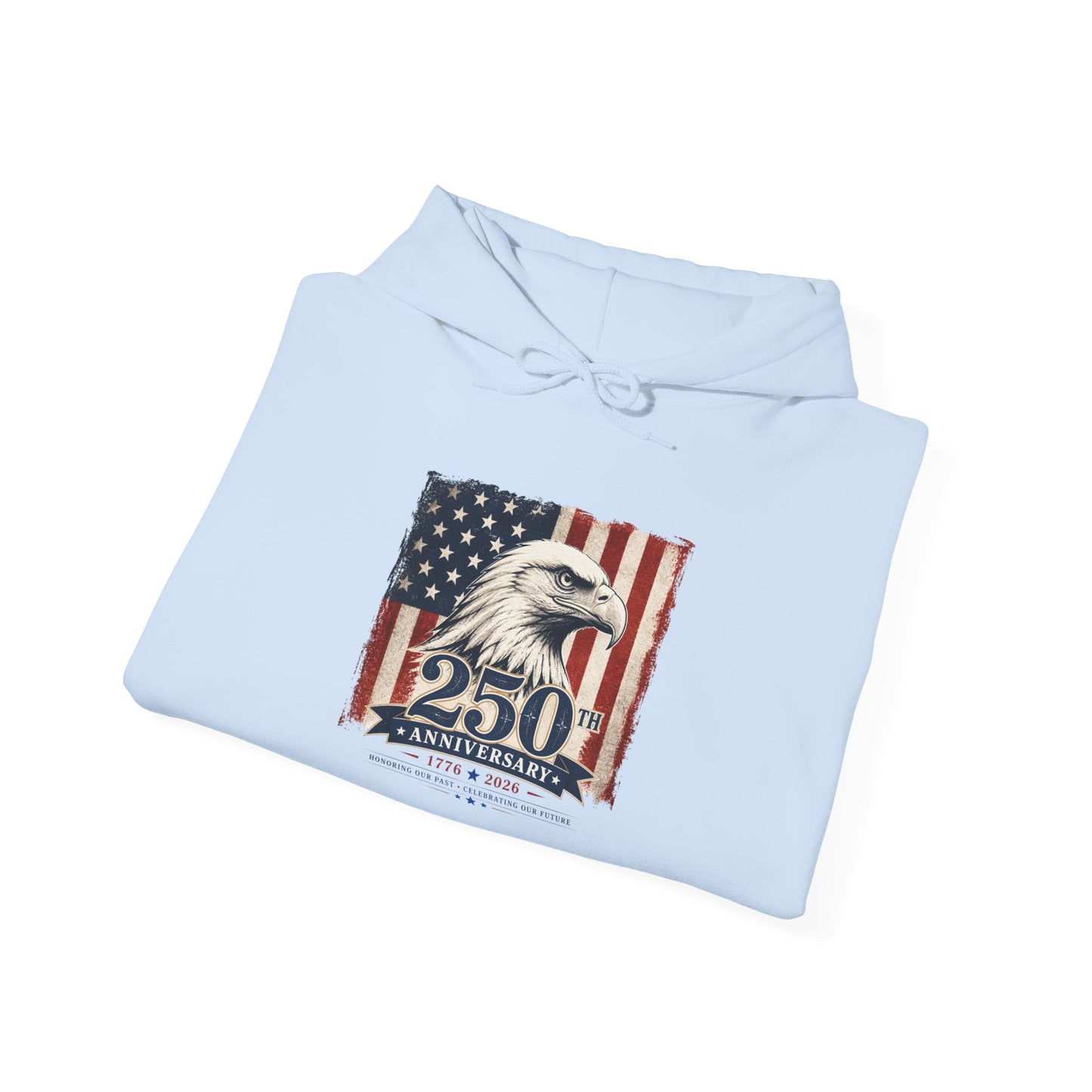 Patriotic Eagle Hoodie – 250th Anniversary American Flag Sweatshirt