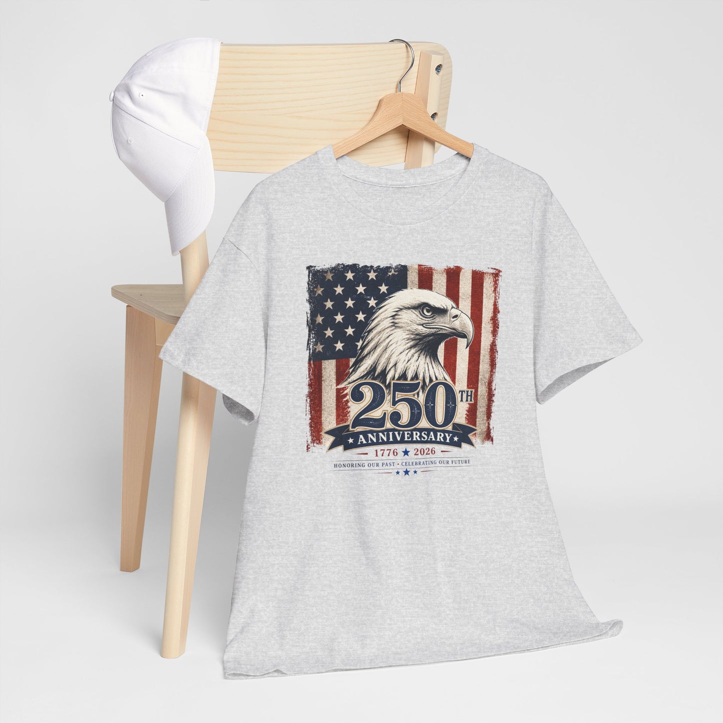 250th Anniversary Eagle American Flag T-Shirt