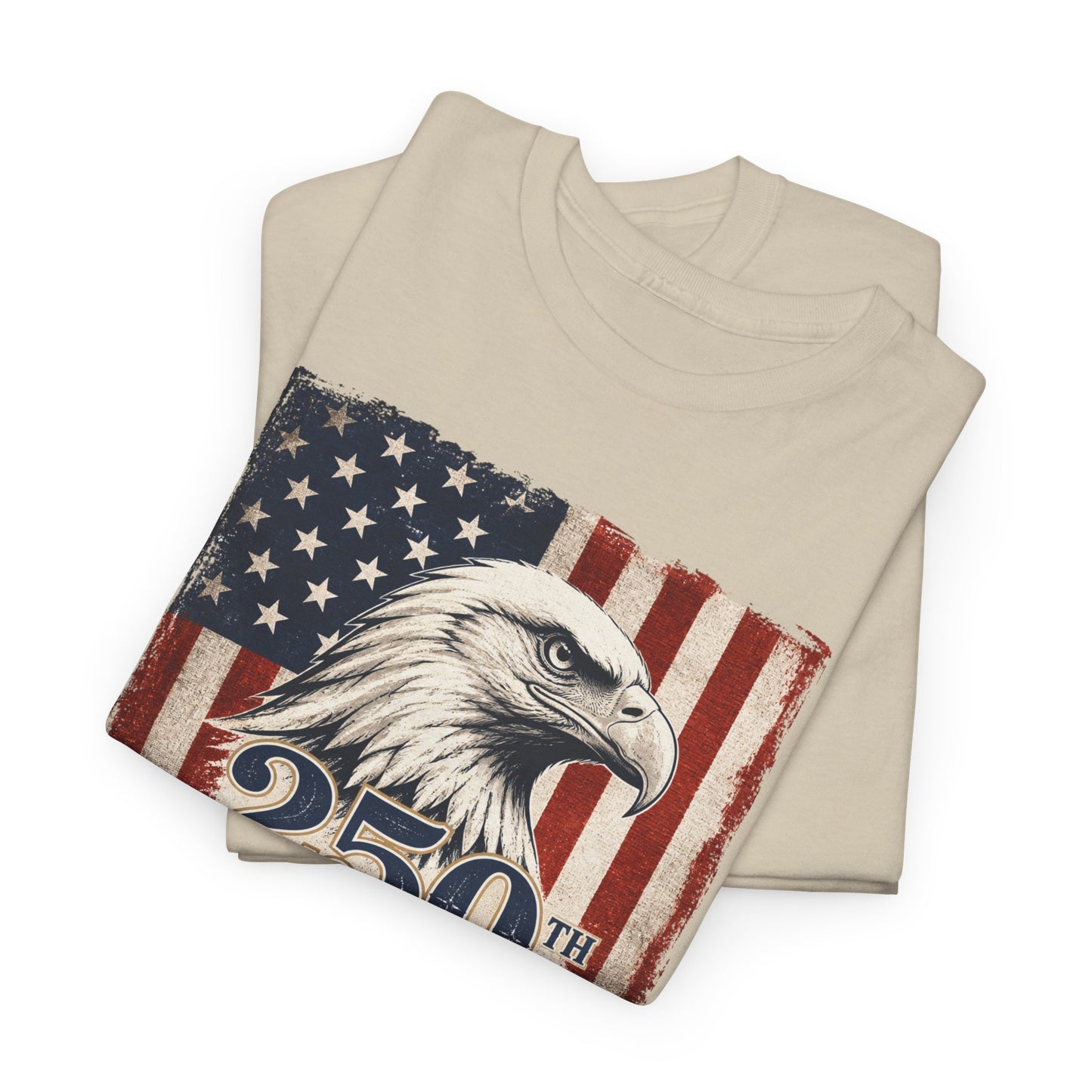 250th Anniversary Eagle American Flag T-Shirt