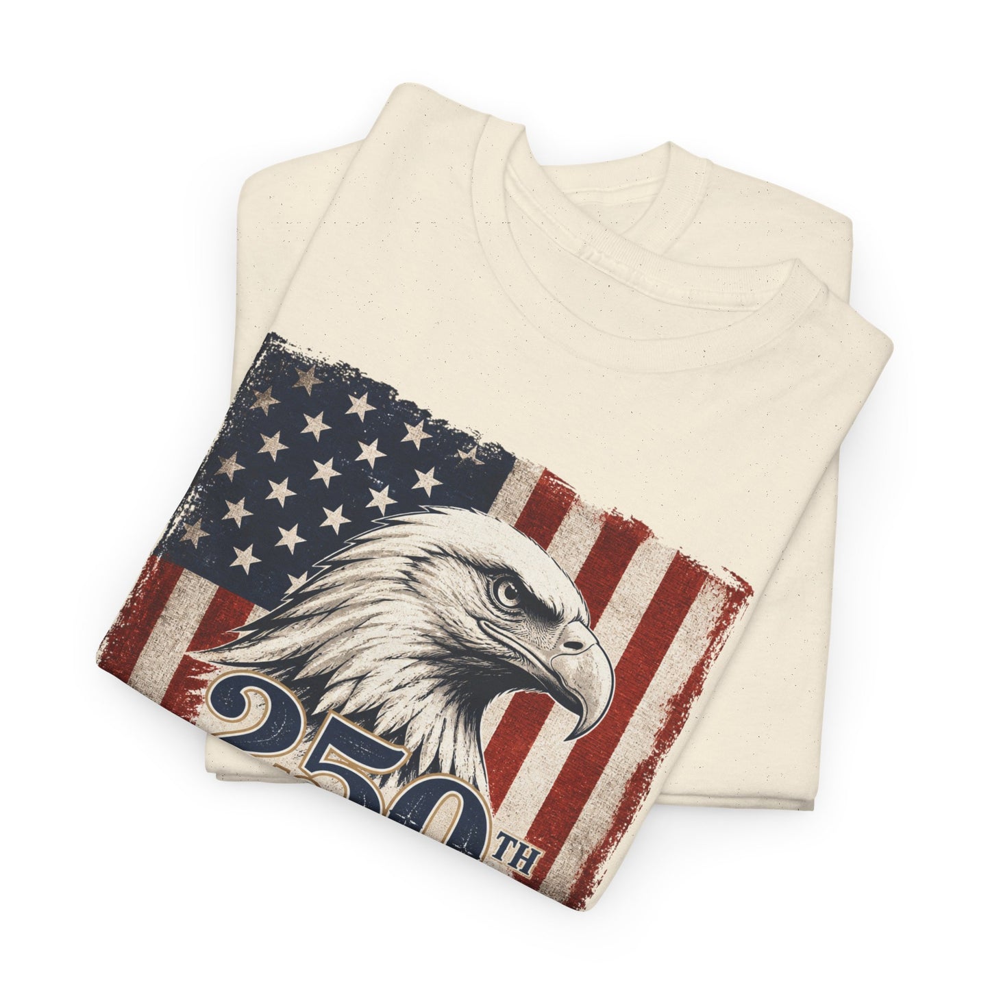 250th Anniversary Eagle American Flag T-Shirt