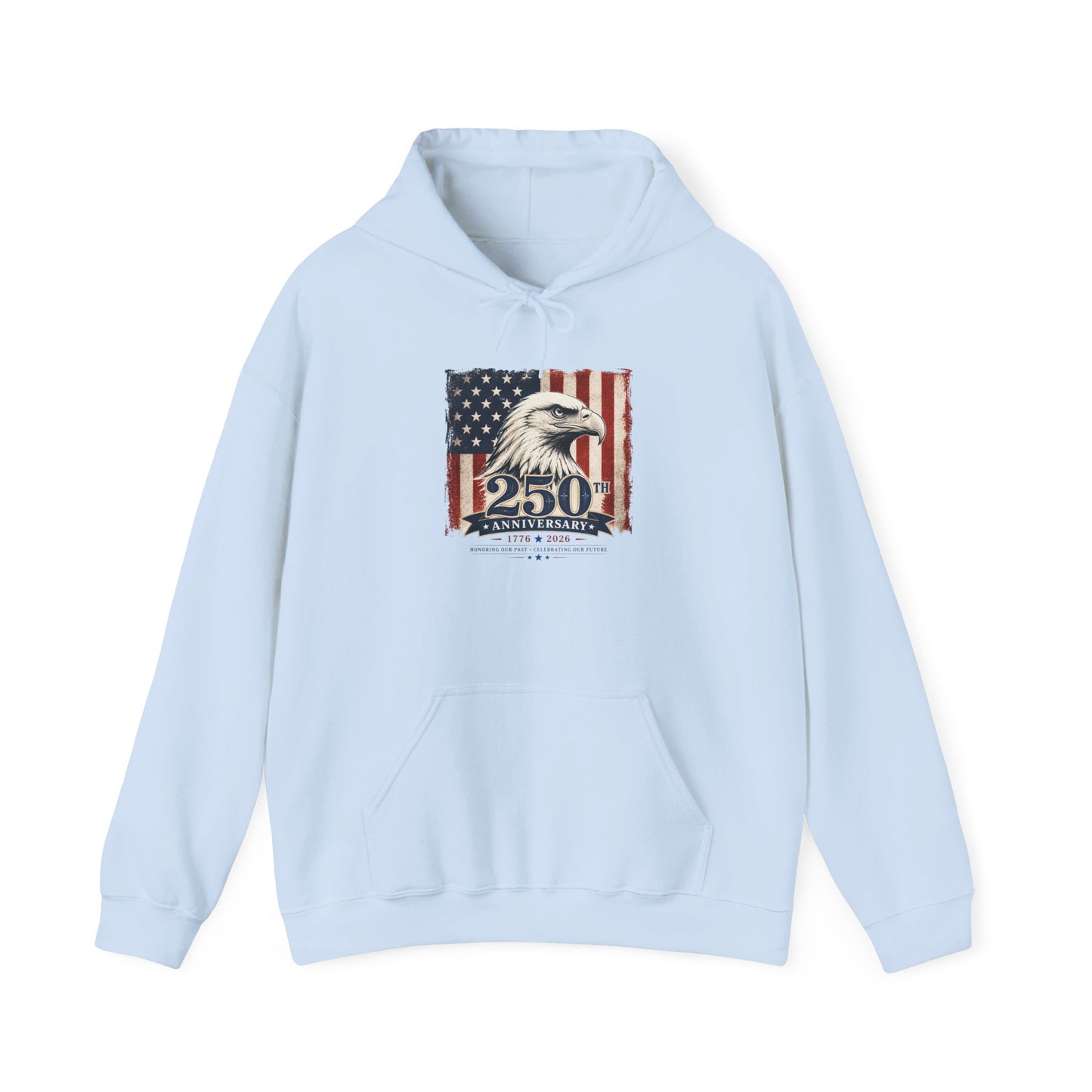 Patriotic Eagle Hoodie – 250th Anniversary American Flag Sweatshirt