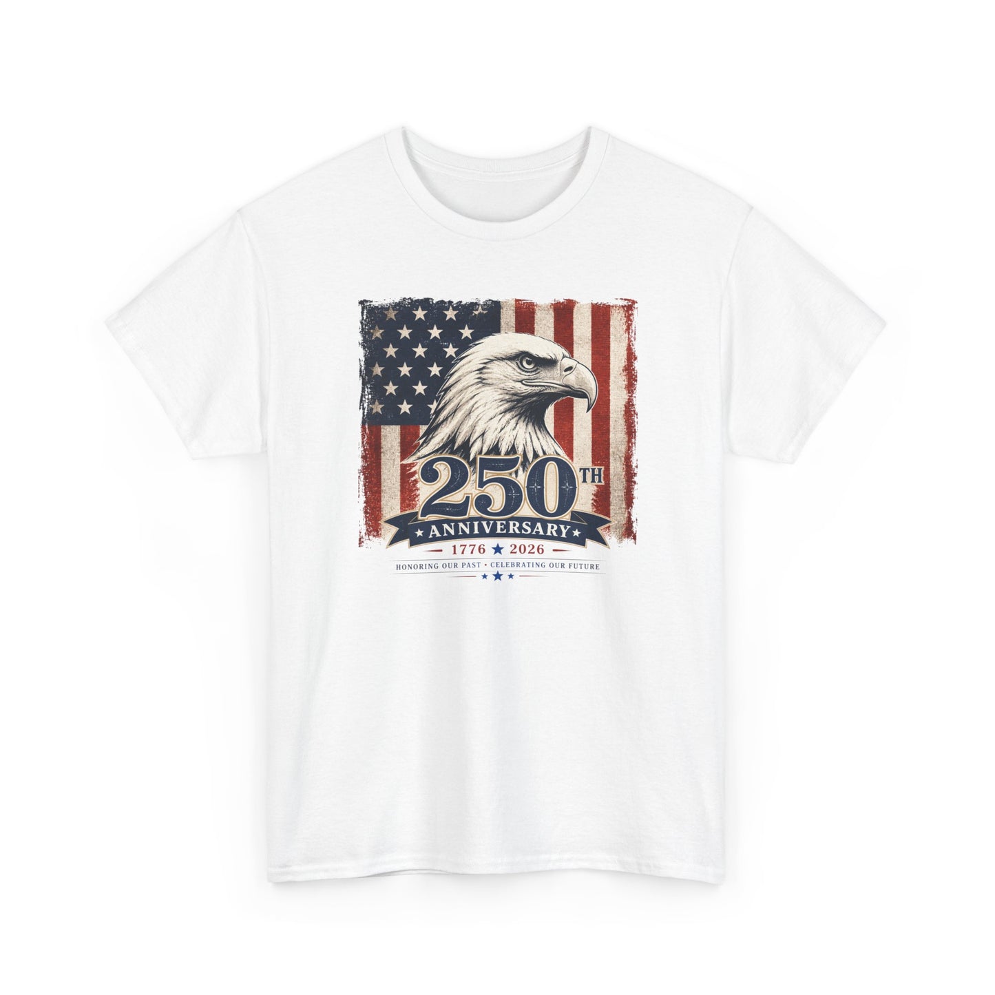 250th Anniversary Eagle American Flag T-Shirt