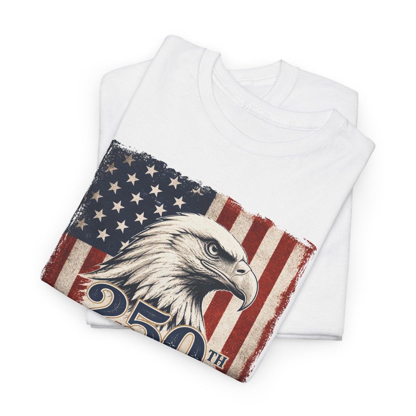 250th Anniversary Eagle American Flag T-Shirt