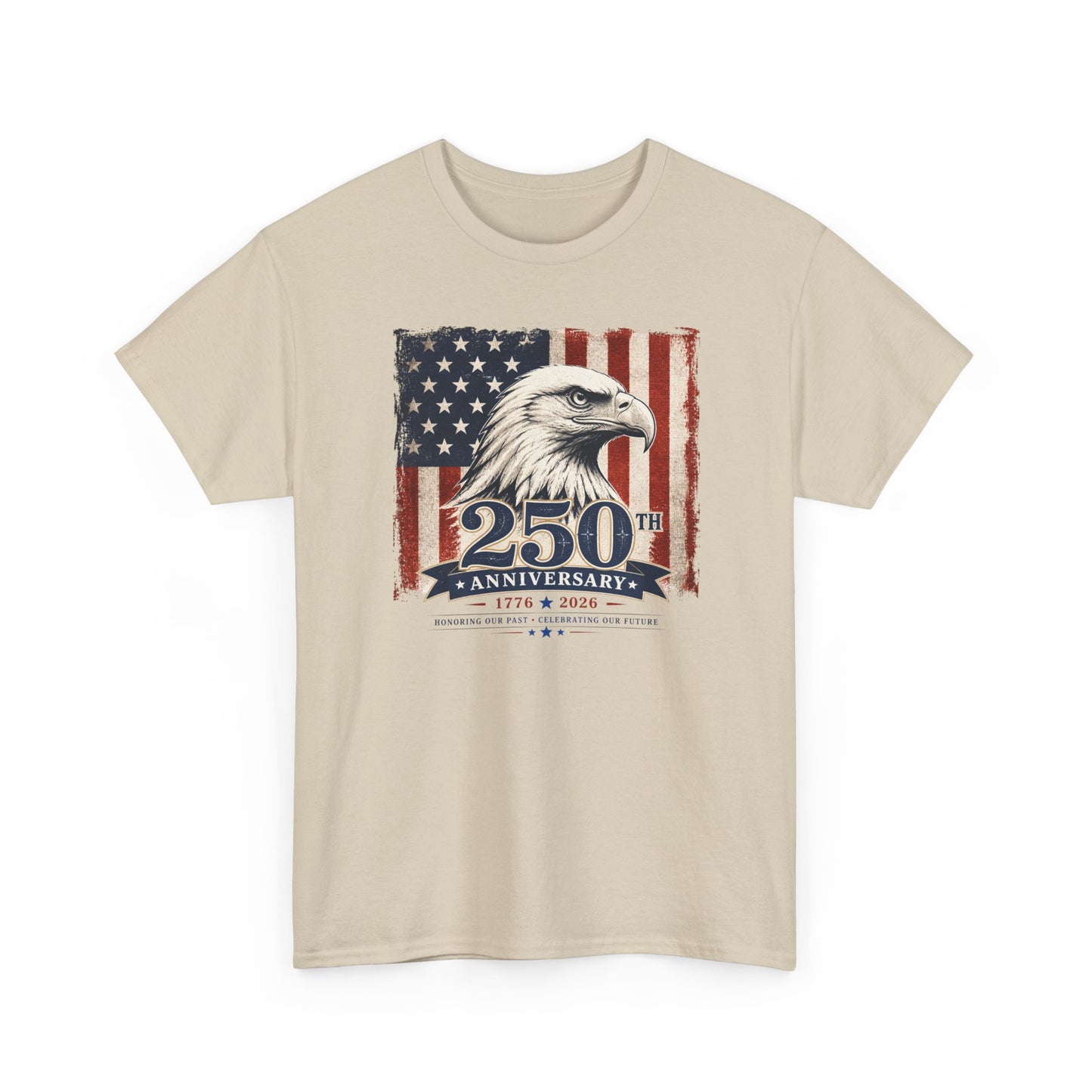 250th Anniversary Eagle American Flag T-Shirt