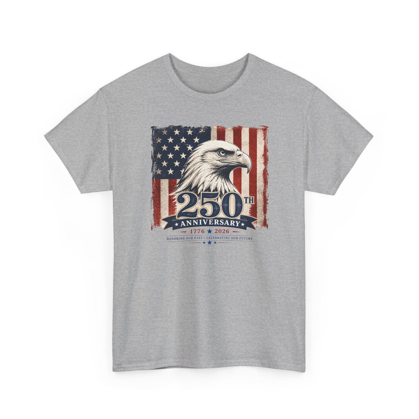 250th Anniversary Eagle American Flag T-Shirt
