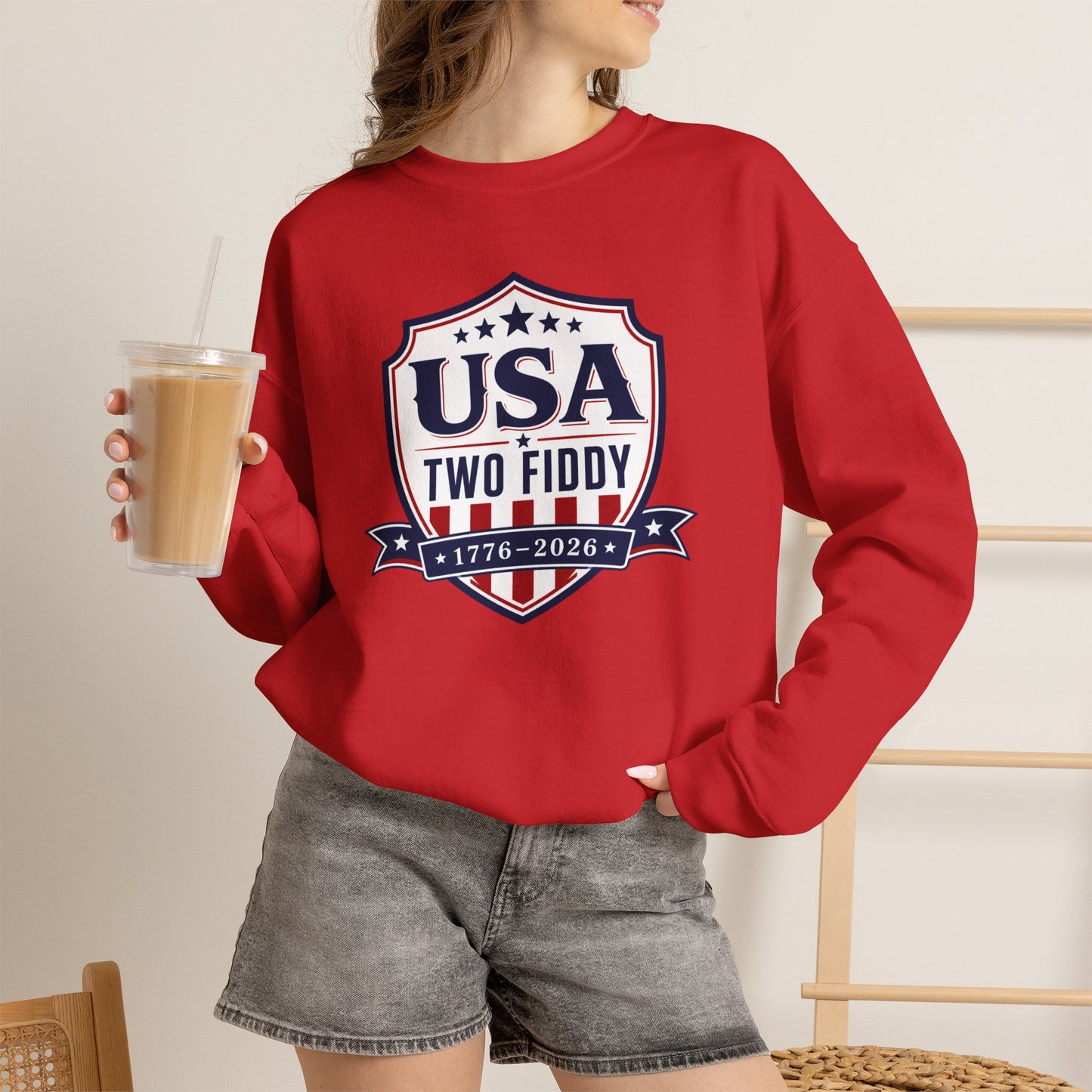 USA Two Fifty 1776–2026 Crewneck Sweatshirt