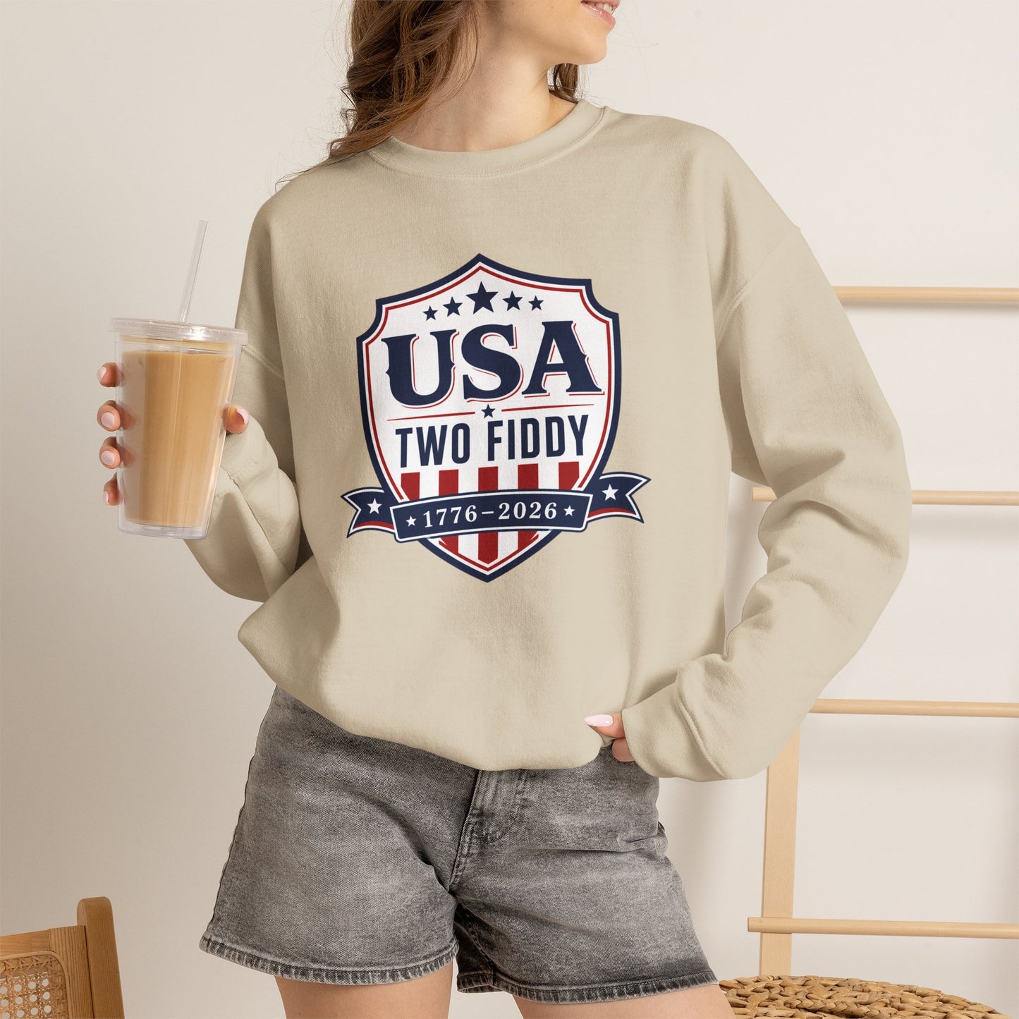 USA Two Fifty 1776–2026 Crewneck Sweatshirt