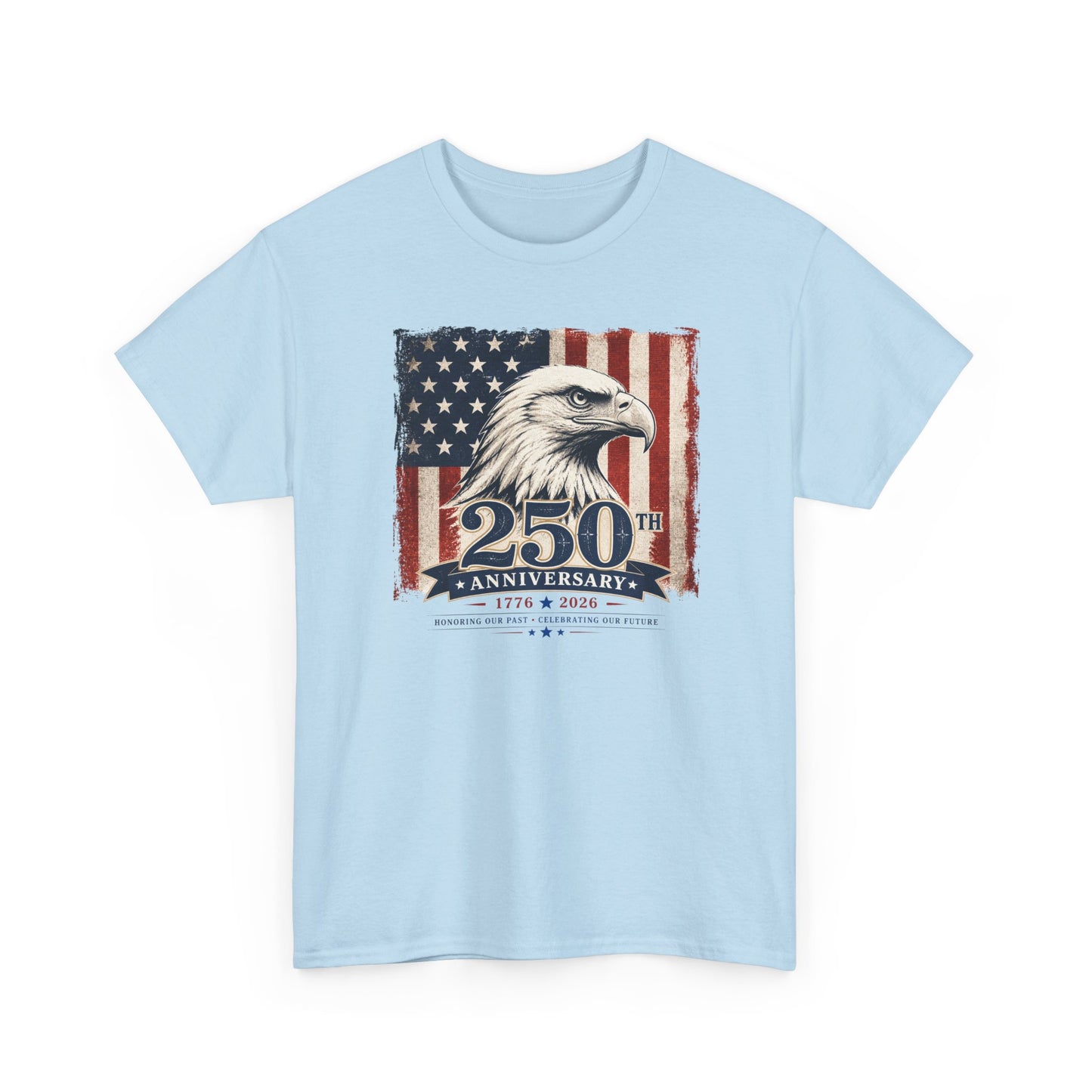 250th Anniversary Eagle American Flag T-Shirt