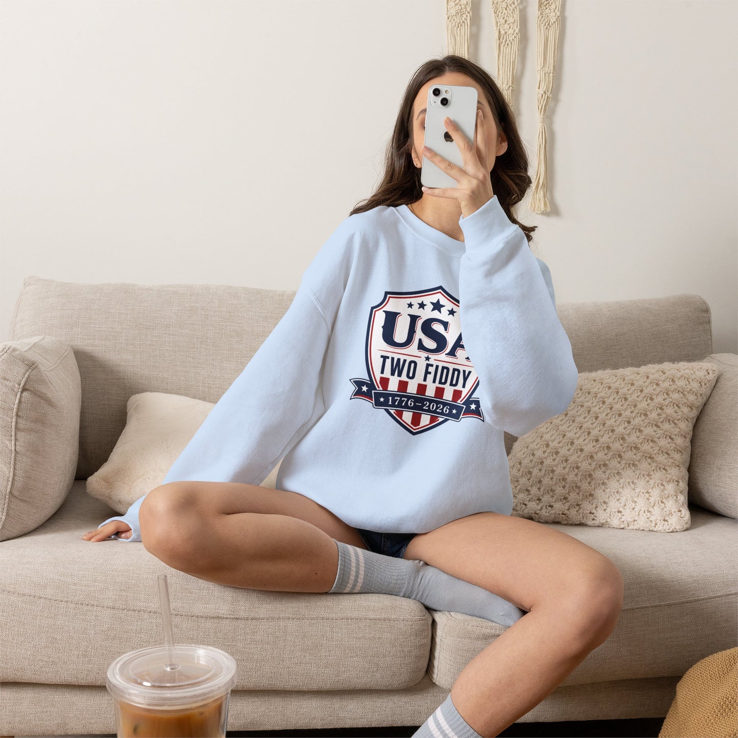 USA Two Fifty 1776–2026 Crewneck Sweatshirt