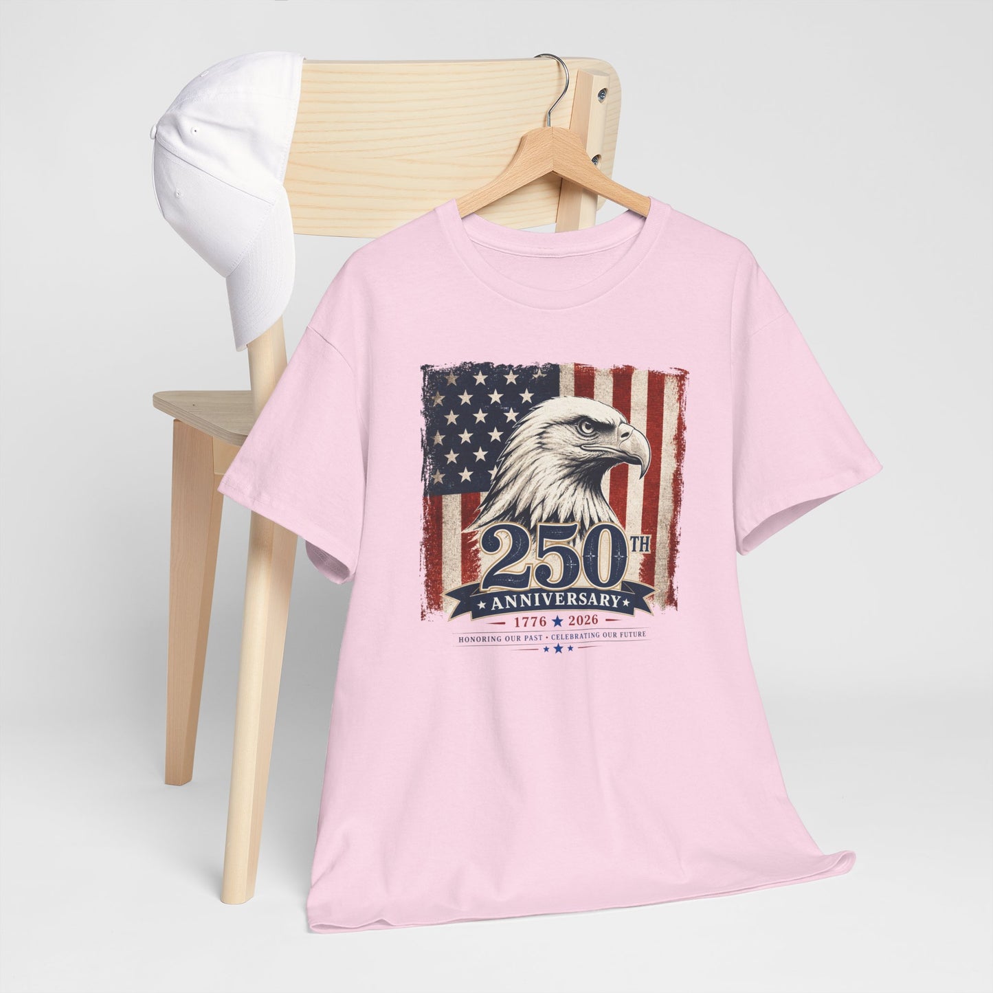 250th Anniversary Eagle American Flag T-Shirt