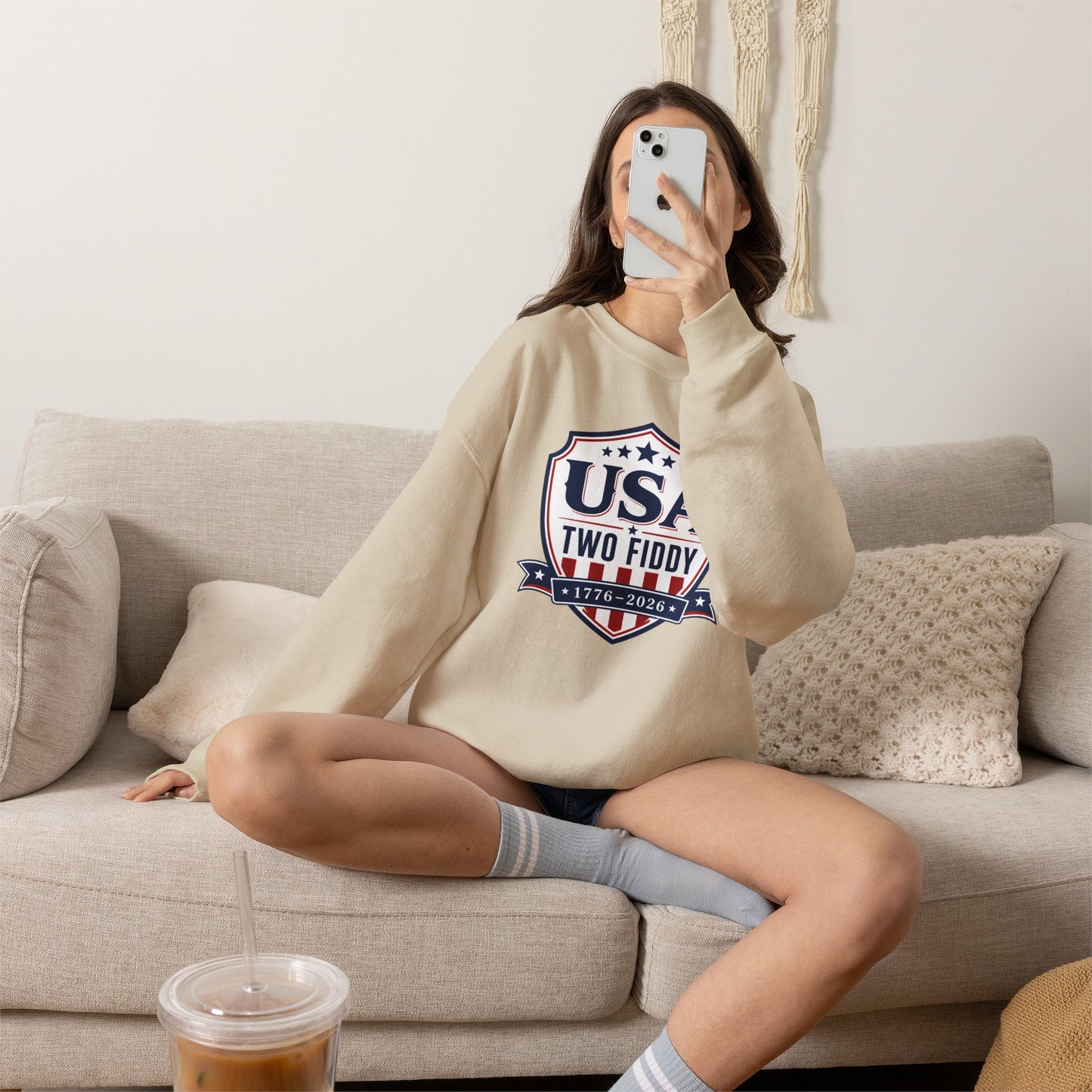USA Two Fifty 1776–2026 Crewneck Sweatshirt