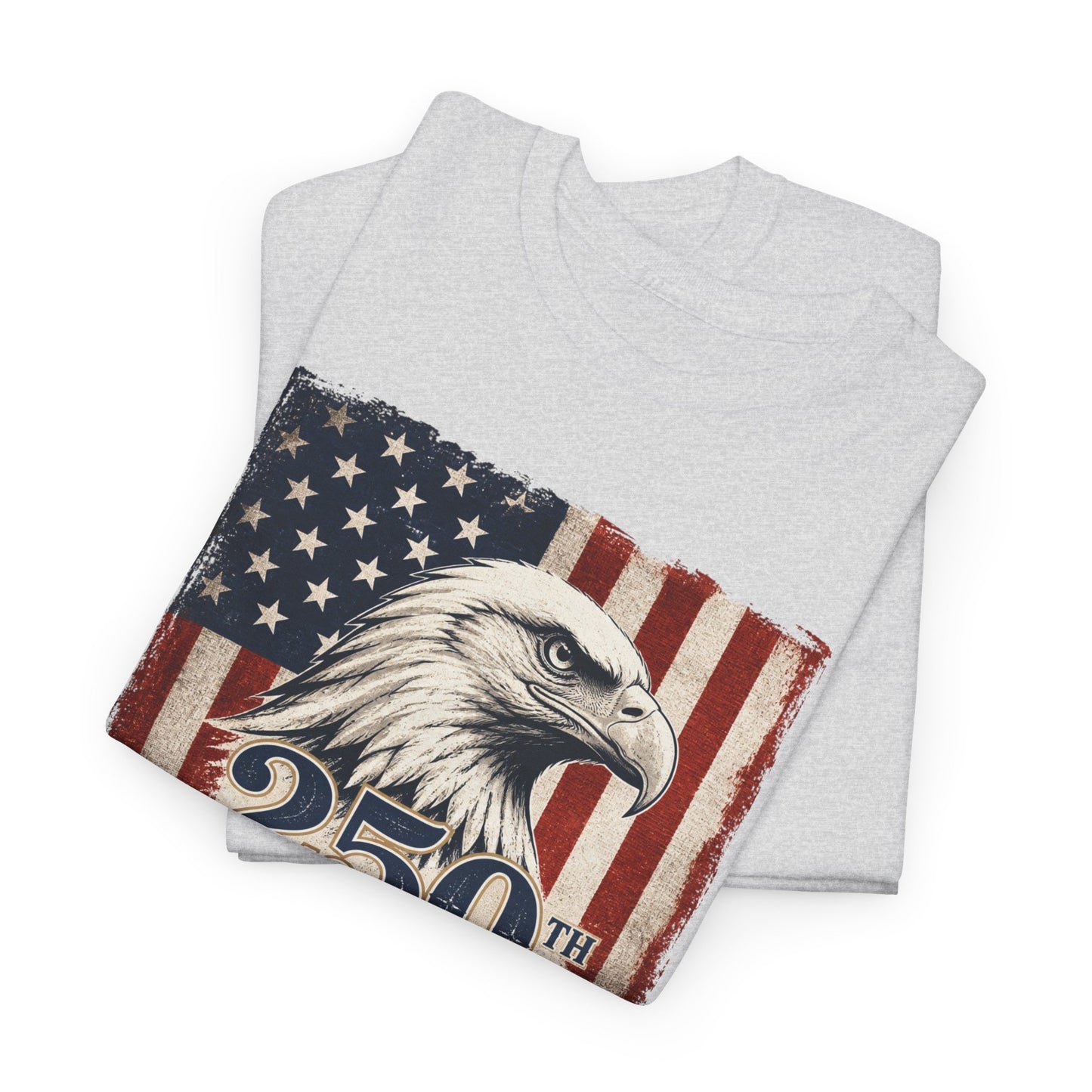 250th Anniversary Eagle American Flag T-Shirt
