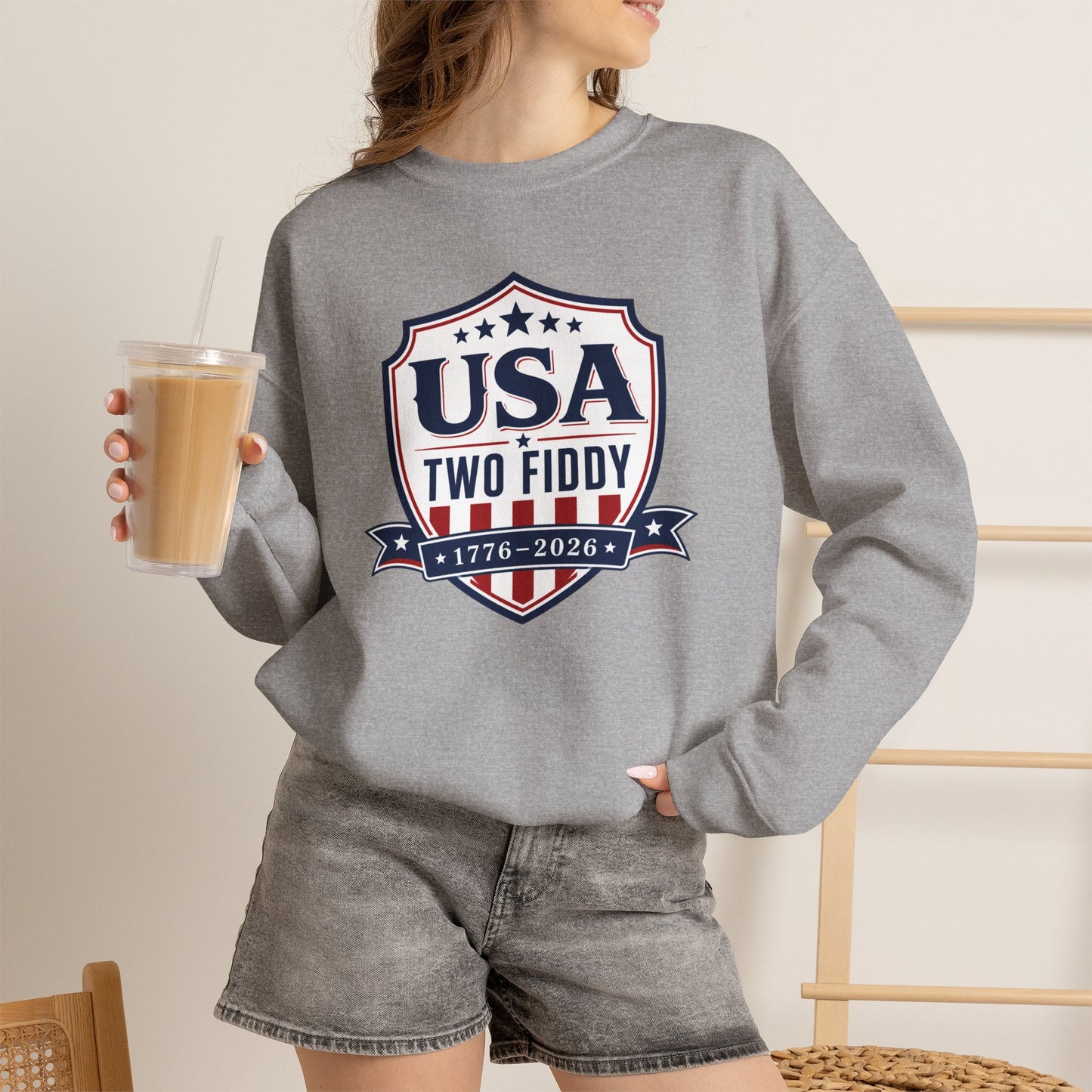 USA Two Fifty 1776–2026 Crewneck Sweatshirt