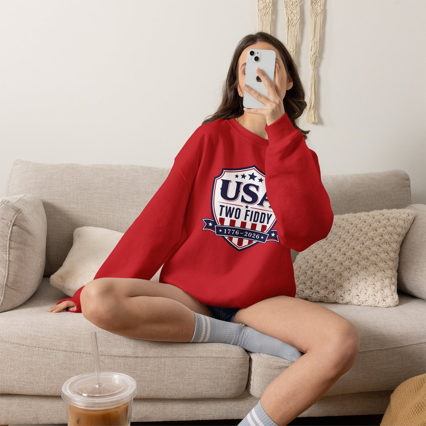 USA Two Fifty 1776–2026 Crewneck Sweatshirt