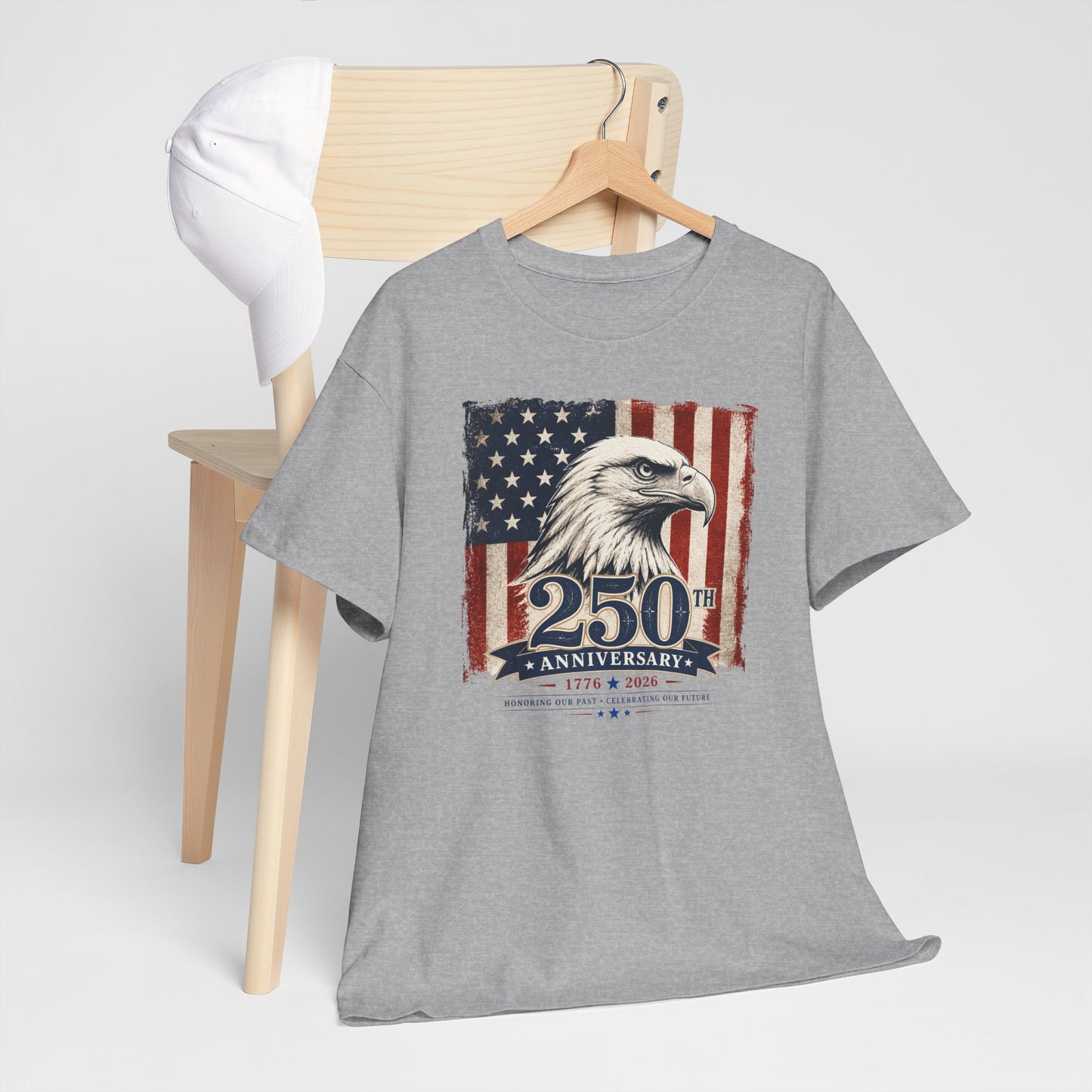 250th Anniversary Eagle American Flag T-Shirt