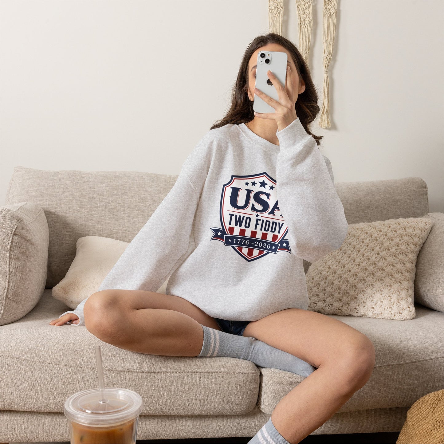 USA Two Fifty 1776–2026 Crewneck Sweatshirt