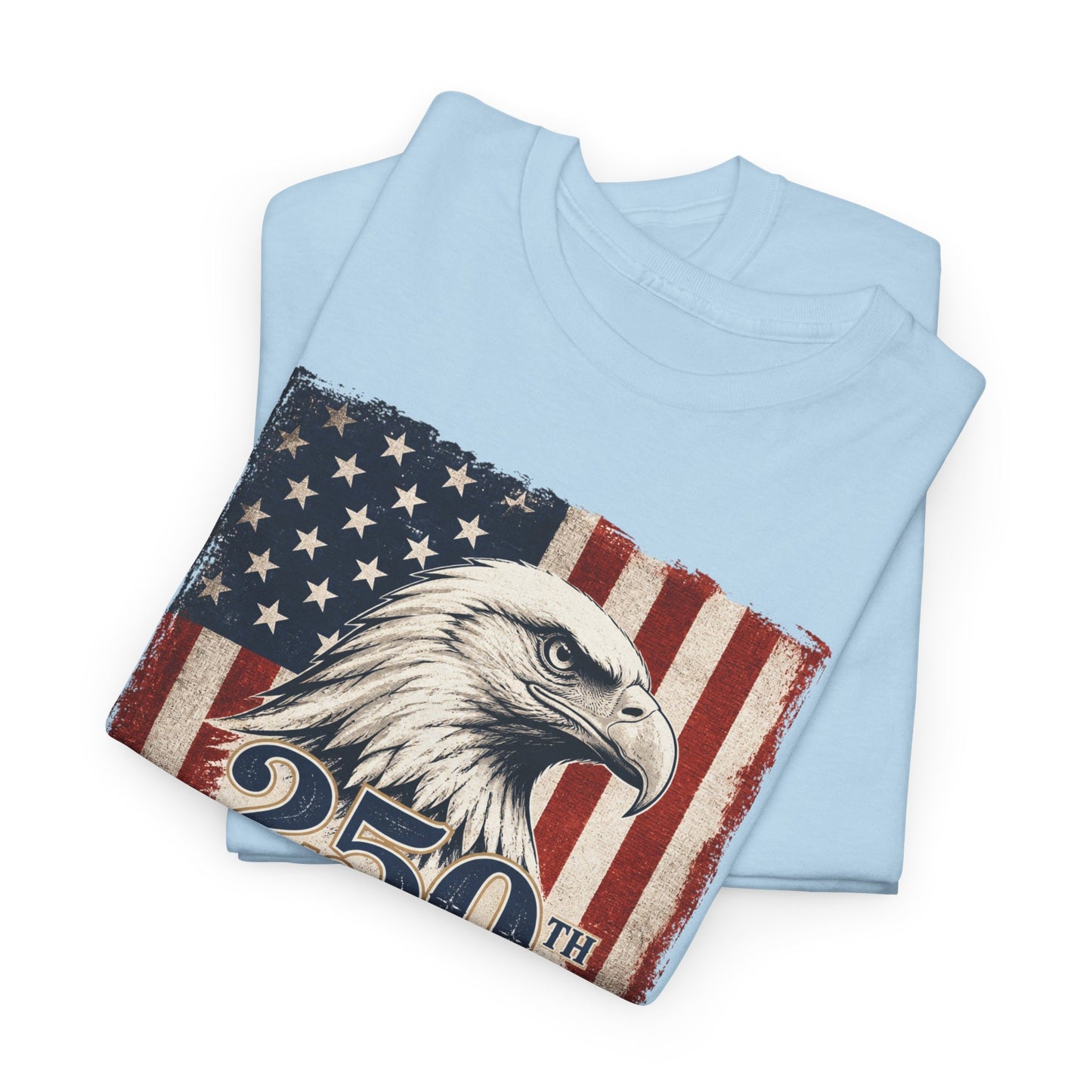 250th Anniversary Eagle American Flag T-Shirt
