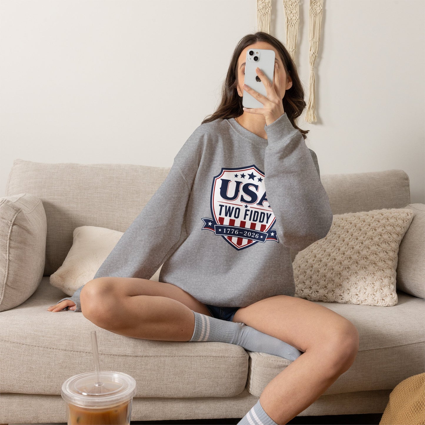 USA Two Fifty 1776–2026 Crewneck Sweatshirt