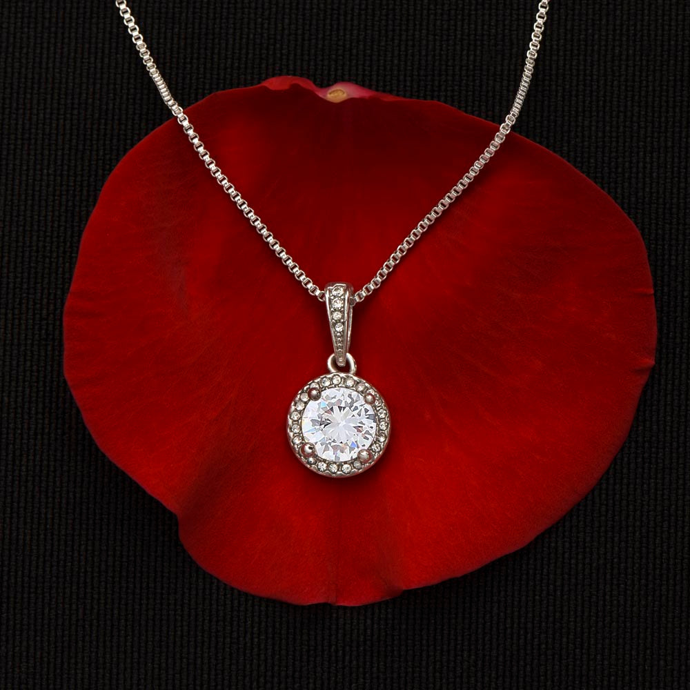 Gift To My Wife "You Are the Calm In My Chaos, I'd Choose You In Every Lifetime" Necklace