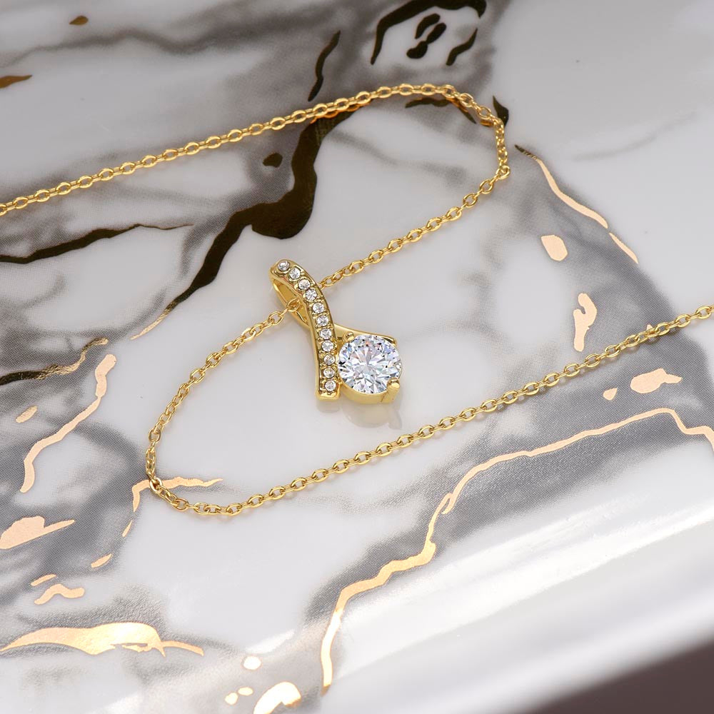 Gift To A Beautiful Mother, "You're The Greatest Gift Ever" Alluring Beauty Necklace