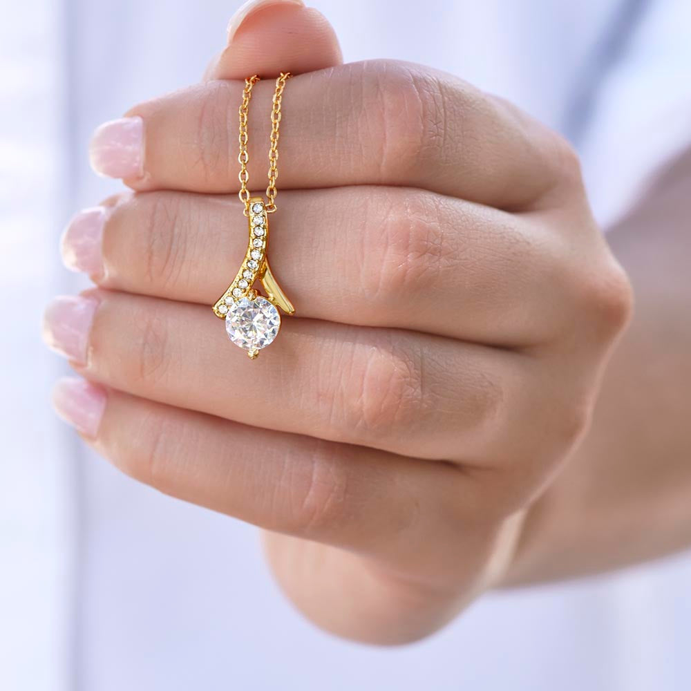 Gift To A Beautiful Mother, "You're The Greatest Gift Ever" Alluring Beauty Necklace