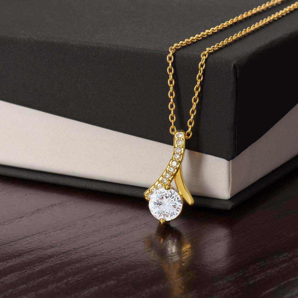 Gift To A Beautiful Mother, "You're The Greatest Gift Ever" Alluring Beauty Necklace