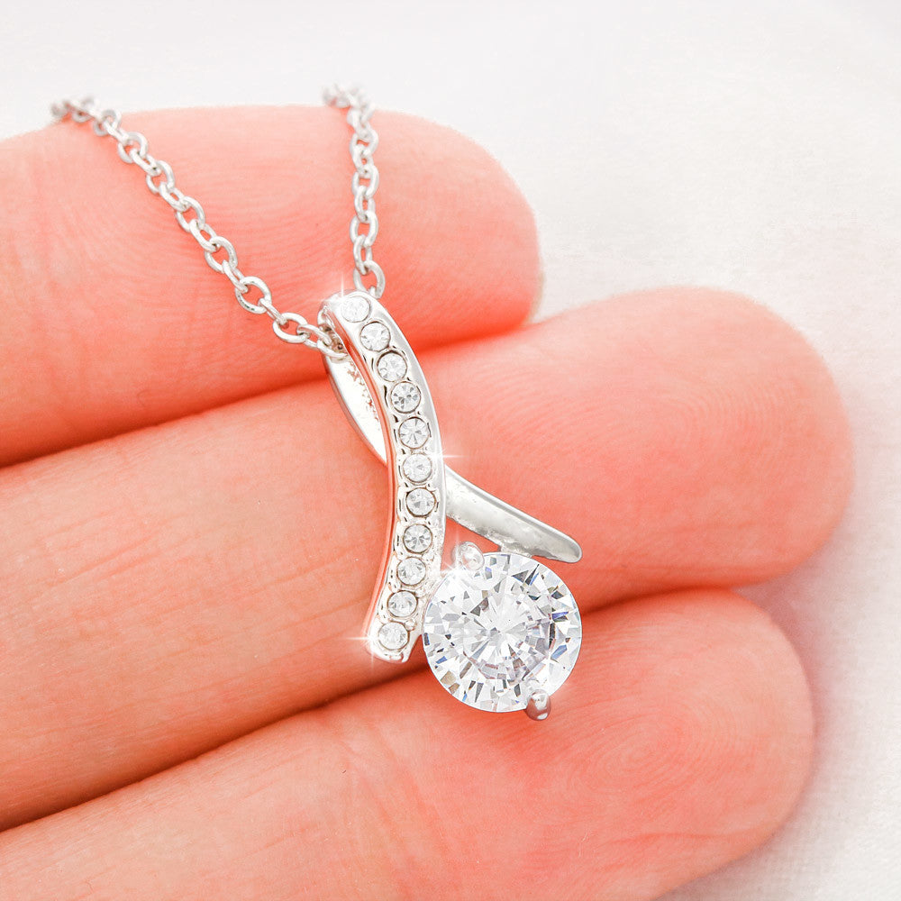 Gift To A Beautiful Mother, "You're The Greatest Gift Ever" Alluring Beauty Necklace