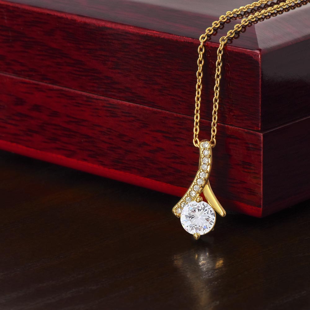 Gift To A Beautiful Mother, "You're The Greatest Gift Ever" Alluring Beauty Necklace