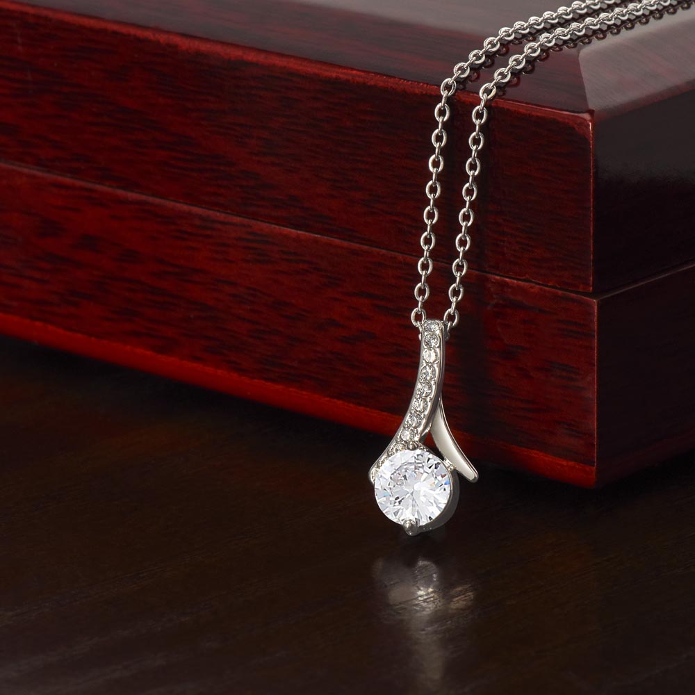 Gift To My Lovely Daughter From Mom “You Will Forever Be My Greatest Joy” Necklace