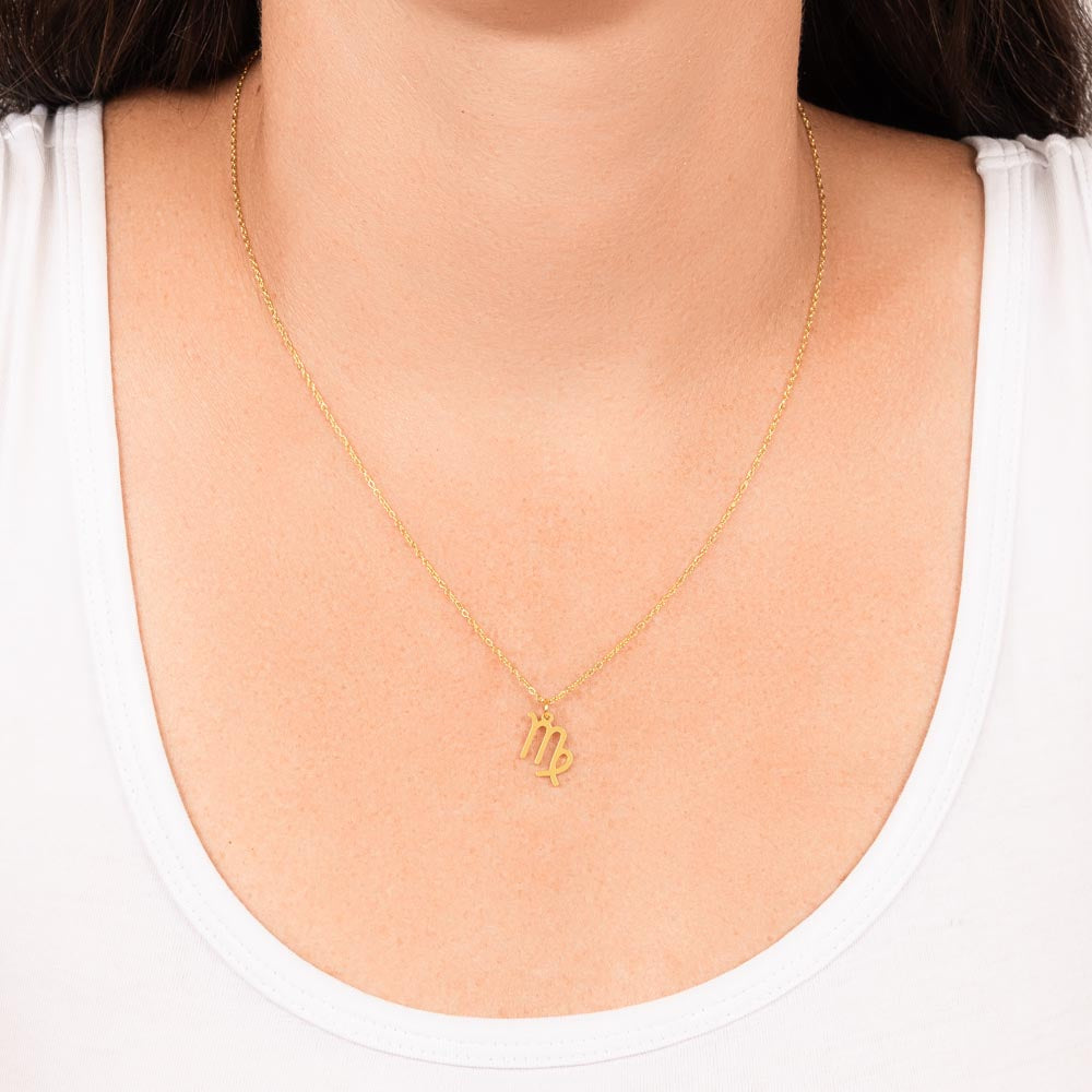 Virgo September Zodiac Birthday Gift. "You Are Rare, Precious & Timeless“  Wear This As A Reminder How Deeply You Are Loved.