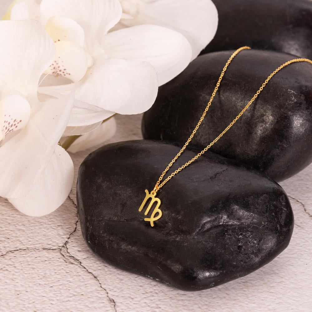Virgo September Zodiac Birthday Gift. "You Are Rare, Precious & Timeless“ Wear This As A Reminder How Deeply You Are Loved.