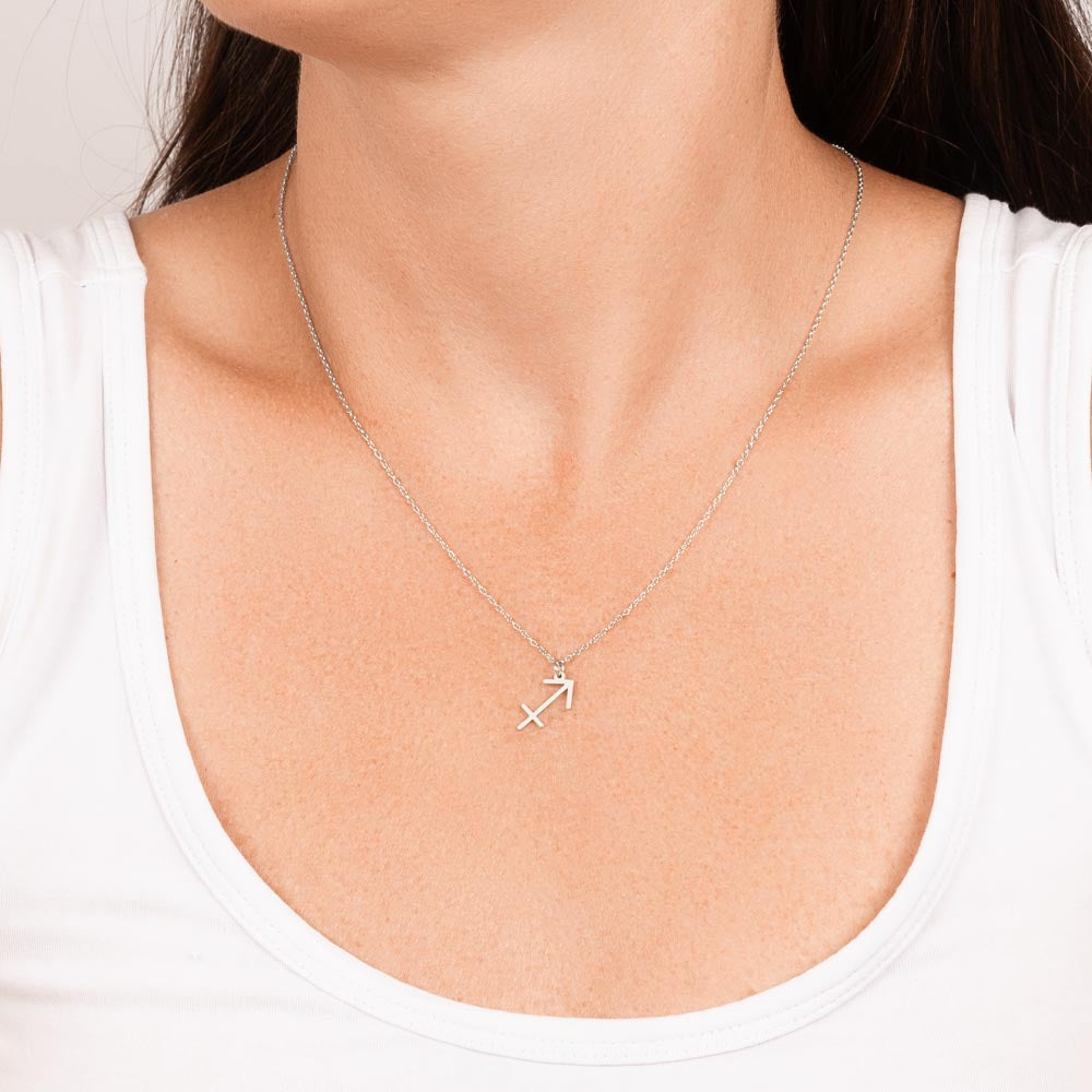 December Sagittarius Zodiac Birthday Gift. “You Are Rare, Beautiful & Irreplaceable”