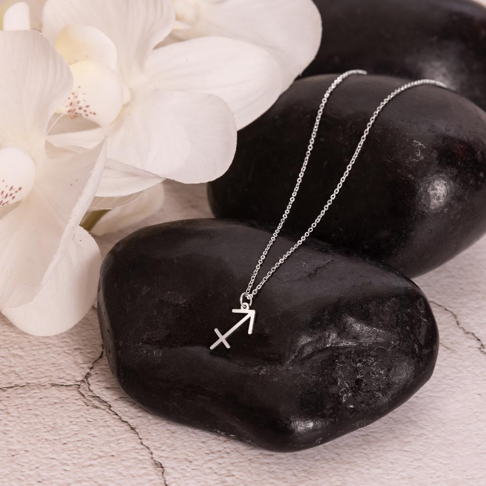 December Sagittarius Zodiac Birthday Gift. “You Are Rare, Beautiful & Irreplaceable”