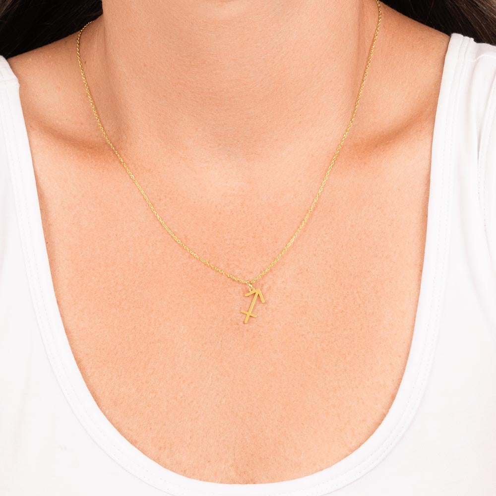 December Sagittarius Zodiac Birthday Gift. “You Are Rare, Beautiful & Irreplaceable”